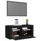 TV-Schrank mit LED-Beleuchtung Schwarz 90x35x40 cm TV-Schrank mit LED-Beleuchtung Schwarz 90x35x40 cm