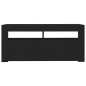 TV-Schrank mit LED-Beleuchtung Schwarz 90x35x40 cm TV-Schrank mit LED-Beleuchtung Schwarz 90x35x40 cm