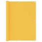 Balkon-Sichtschutz Gelb 120x500 cm Oxford-Gewebe Balkon-Sichtschutz Gelb 120x500 cm Oxford-Gewebe
