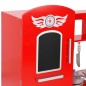 vidaXL Spielküche Kinder MDF 84x31x89 cm Rot vidaXL Spielküche Kinder MDF 84x31x89 cm Rot