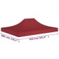 vidaXL Partyzelt-Dach 4x3 m Burgunderrot 270 g/m² vidaXL Partyzelt-Dach 4x3 m Burgunderrot 270 g/m²