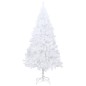 Künstlicher Weihnachtsbaum mit Dicken Zweigen Weiß 120 cm PVC Künstlicher Weihnachtsbaum mit Dicken Zweigen Weiß 120 cm PVC
