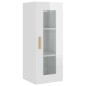 Hängeschrank Hochglanz-Weiß 34,5x34x90 cm Hängeschrank Hochglanz-Weiß 34,5x34x90 cm