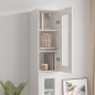Hängeschrank Hochglanz-Weiß 34,5x34x90 cm Hängeschrank Hochglanz-Weiß 34,5x34x90 cm
