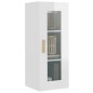 Hängeschrank Hochglanz-Weiß 34,5x34x90 cm Hängeschrank Hochglanz-Weiß 34,5x34x90 cm