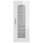 Hängeschrank Hochglanz-Weiß 34,5x34x90 cm Hängeschrank Hochglanz-Weiß 34,5x34x90 cm