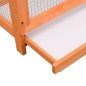 vidaXL Vogelkäfig Kiefernholz & Tannenholz 125,5x59,5x164 cm vidaXL Vogelkäfig Kiefernholz & Tannenholz 125,5x59,5x164 cm
