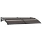 vidaXL Vordach Schwarz 200x75 cm PC vidaXL Vordach Schwarz 200x75 cm PC