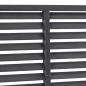 Lamellenzaun WPC 180x180 cm Grau Lamellenzaun WPC 180x180 cm Grau