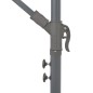 Ampelschirm mit Alu-Mast 300 cm Taupe Ampelschirm mit Alu-Mast 300 cm Taupe
