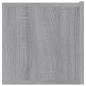 vidaXL TV-Schrank Grau Sonoma 80x30x30 cm Holzwerkstoff vidaXL TV-Schrank Grau Sonoma 80x30x30 cm Holzwerkstoff