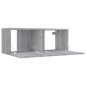 vidaXL TV-Schrank Grau Sonoma 80x30x30 cm Holzwerkstoff vidaXL TV-Schrank Grau Sonoma 80x30x30 cm Holzwerkstoff