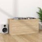 Schallplatten-Aufbewahrungsbox Sonoma Eiche 71x34x36 cm Schallplatten-Aufbewahrungsbox Sonoma Eiche 71x34x36 cm