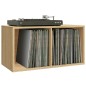 Schallplatten-Aufbewahrungsbox Sonoma Eiche 71x34x36 cm Schallplatten-Aufbewahrungsbox Sonoma Eiche 71x34x36 cm