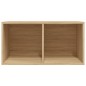Schallplatten-Aufbewahrungsbox Sonoma Eiche 71x34x36 cm Schallplatten-Aufbewahrungsbox Sonoma Eiche 71x34x36 cm