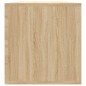 Schallplatten-Aufbewahrungsbox Sonoma Eiche 71x34x36 cm Schallplatten-Aufbewahrungsbox Sonoma Eiche 71x34x36 cm