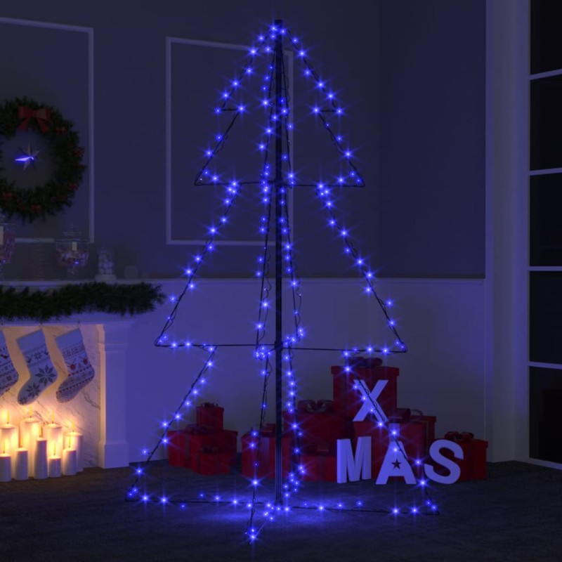 Weihnachtskegelbaum 200 LEDs Indoor Outdoor 98x150 cm Weihnachtskegelbaum 200 LEDs Indoor Outdoor 98x150 cm
