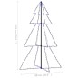 Weihnachtskegelbaum 200 LEDs Indoor Outdoor 98x150 cm Weihnachtskegelbaum 200 LEDs Indoor Outdoor 98x150 cm