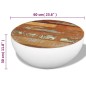 vidaXL Couchtisch Halbkugel Altholz 60x60x30 cm vidaXL Couchtisch Halbkugel Altholz 60x60x30 cm