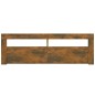 TV-Schrank mit LED-Leuchten Räuchereiche 120x35x40 cm TV-Schrank mit LED-Leuchten Räuchereiche 120x35x40 cm