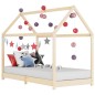 vidaXL Kinder-Bettgestell Massivholz Kiefer 90 x 200 cm vidaXL Kinder-Bettgestell Massivholz Kiefer 90 x 200 cm