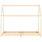 vidaXL Kinder-Bettgestell Massivholz Kiefer 90 x 200 cm vidaXL Kinder-Bettgestell Massivholz Kiefer 90 x 200 cm