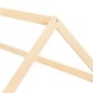 vidaXL Kinder-Bettgestell Massivholz Kiefer 90 x 200 cm vidaXL Kinder-Bettgestell Massivholz Kiefer 90 x 200 cm