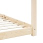 vidaXL Kinder-Bettgestell Massivholz Kiefer 90 x 200 cm vidaXL Kinder-Bettgestell Massivholz Kiefer 90 x 200 cm