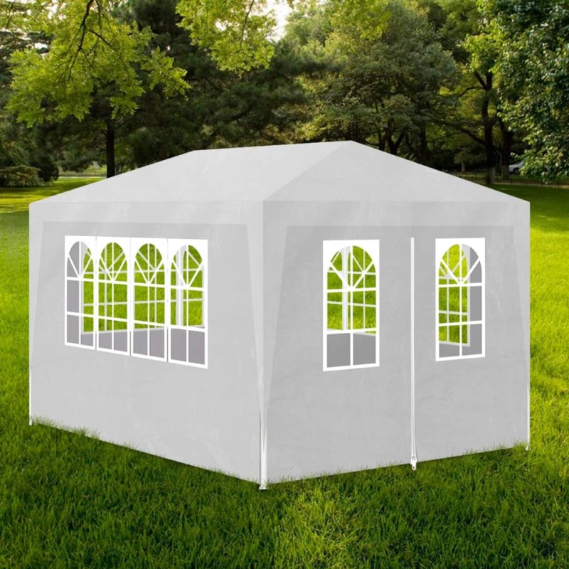 Partyzelt 3x4 m Weiß Partyzelt 3x4 m Weiß