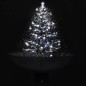 Schneiender Weihnachtsbaum mit Schirmfuß Schwarz 75 cm PVC Schneiender Weihnachtsbaum mit Schirmfuß Schwarz 75 cm PVC