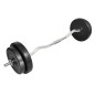 Langhantel Curlstange 30kg Set Hantel Scheiben Langhantel Curlstange 30kg Set Hantel Scheiben