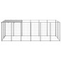 vidaXL Hundezwinger Silbern 330x110x110 cm Stahl vidaXL Hundezwinger Silbern 330x110x110 cm Stahl