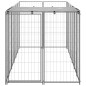 vidaXL Hundezwinger Silbern 330x110x110 cm Stahl vidaXL Hundezwinger Silbern 330x110x110 cm Stahl