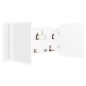 LED-Bad-Spiegelschrank Weiß 100x12x45 cm Acryl LED-Bad-Spiegelschrank Weiß 100x12x45 cm Acryl