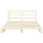 vidaXL Palettenbett Massivholz Kiefer 140×200 cm vidaXL Palettenbett Massivholz Kiefer 140×200 cm