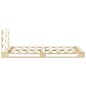 vidaXL Palettenbett Massivholz Kiefer 140×200 cm vidaXL Palettenbett Massivholz Kiefer 140×200 cm