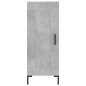 Highboard Betongrau 34,5x34x180 cm Holzwerkstoff Highboard Betongrau 34,5x34x180 cm Holzwerkstoff
