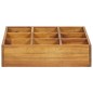 vidaXL Garten-Hochbeet für Kräuter Massivholz Akazie 60 x 60 x 15 cm vidaXL Garten-Hochbeet für Kräuter Massivholz Akazie 60 x 60 x 15 cm