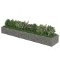 vidaXL Gabionen-Hochbeet Verzinkter Stahl 450×90×50 cm vidaXL Gabionen-Hochbeet Verzinkter Stahl 450×90×50 cm