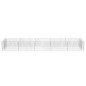 vidaXL Gabionen-Hochbeet Verzinkter Stahl 450×90×50 cm vidaXL Gabionen-Hochbeet Verzinkter Stahl 450×90×50 cm