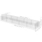 vidaXL Gabionen-Hochbeet Verzinkter Stahl 450×90×50 cm vidaXL Gabionen-Hochbeet Verzinkter Stahl 450×90×50 cm