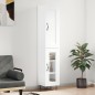 vidaXL Highboard Weiß 34,5x34x180 cm Holzwerkstoff vidaXL Highboard Weiß 34,5x34x180 cm Holzwerkstoff