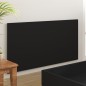 Kopfteil Schwarz 160x1,5x80 cm Holzwerkstoff