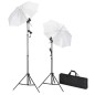Studiobeleuchtung-Set mit Stative & Schirme Studiobeleuchtung-Set mit Stative & Schirme