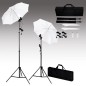 Studiobeleuchtung-Set mit Stative & Schirme Studiobeleuchtung-Set mit Stative & Schirme