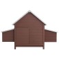 Hühnerstall Braun 157x97x110 cm Holz Hühnerstall Braun 157x97x110 cm Holz