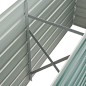 Garten-Hochbeet Verzinkter Stahl 160x40x77 cm Grün Garten-Hochbeet Verzinkter Stahl 160x40x77 cm Grün