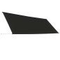Einziehbare Markise 400×150 cm Anthrazit Einziehbare Markise 400×150 cm Anthrazit