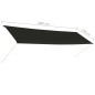 Einziehbare Markise 400×150 cm Anthrazit Einziehbare Markise 400×150 cm Anthrazit
