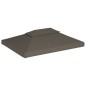 vidaXL Pavillon-Dachplane mit Kaminabzug 310 g/m² 4x3 m Taupe vidaXL Pavillon-Dachplane mit Kaminabzug 310 g/m² 4x3 m Taupe